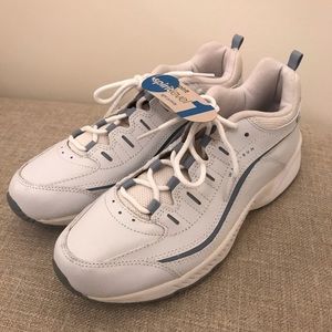 Easy Spirit Level 1 Walking Shoes Womens Size 10 White Sneakers